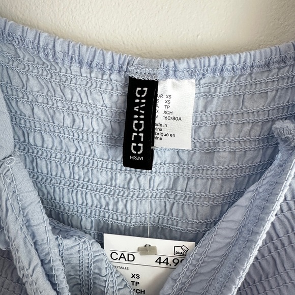 H&M PUFF-SLEEVED COTTON DRESS - Picture 6 of 7